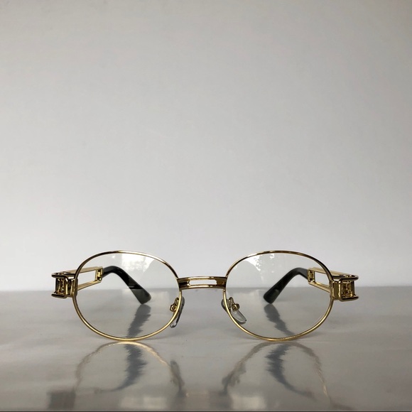 Other - Vintage Oval Frame Unisex Clear Lens Glasses